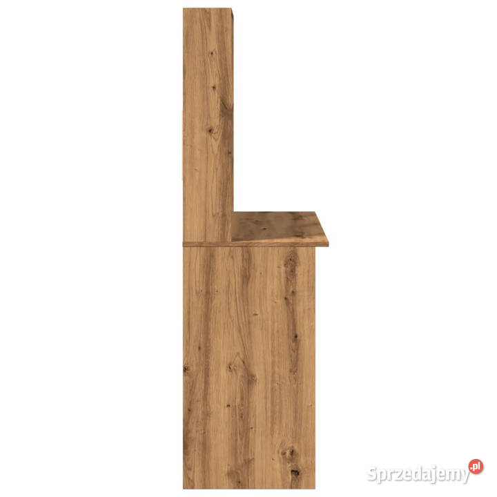 Biurko z półkami dąb Artisan 102x45x148 WM855835 Warszawa sprzedam