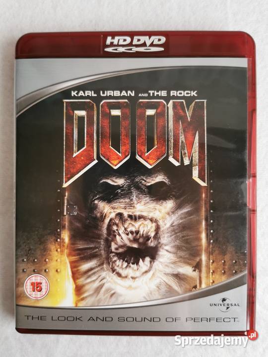 Doom HDDVD En 2005 Dwayne Johnson horror Ozorków
