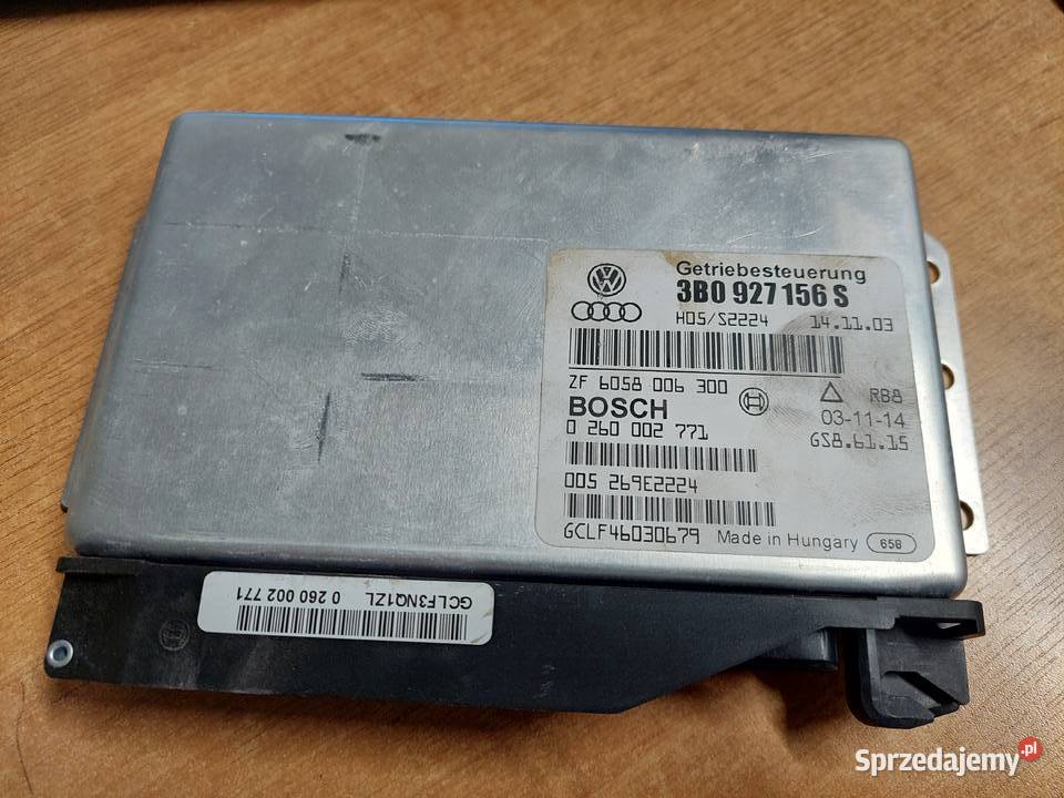 Sterownik skrzyni 3B0927156S Sieradz