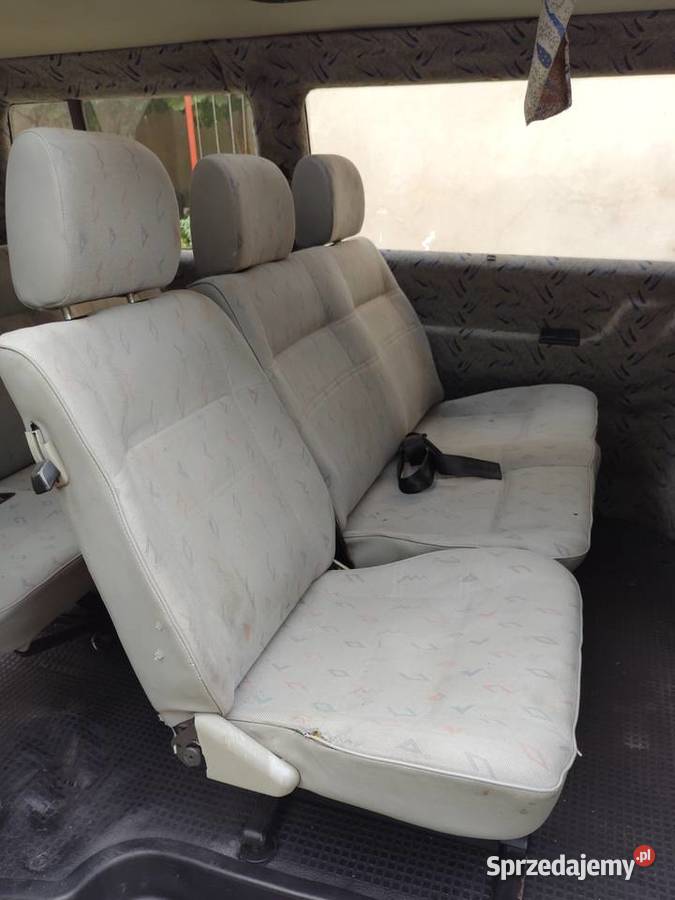 Fotele 9 sztuk komplet VW Transporter T4 Jawor