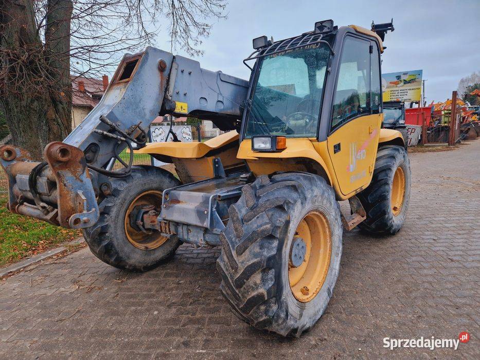 Holland LM 410 1999 ładowarka Manitou JCB podlaskie Dobrzyniewo Duże