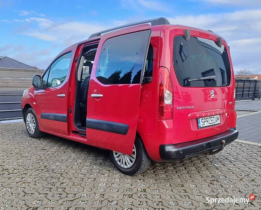 Peugeot Partner Tepee 16 benzyna PANORAMA Leszno