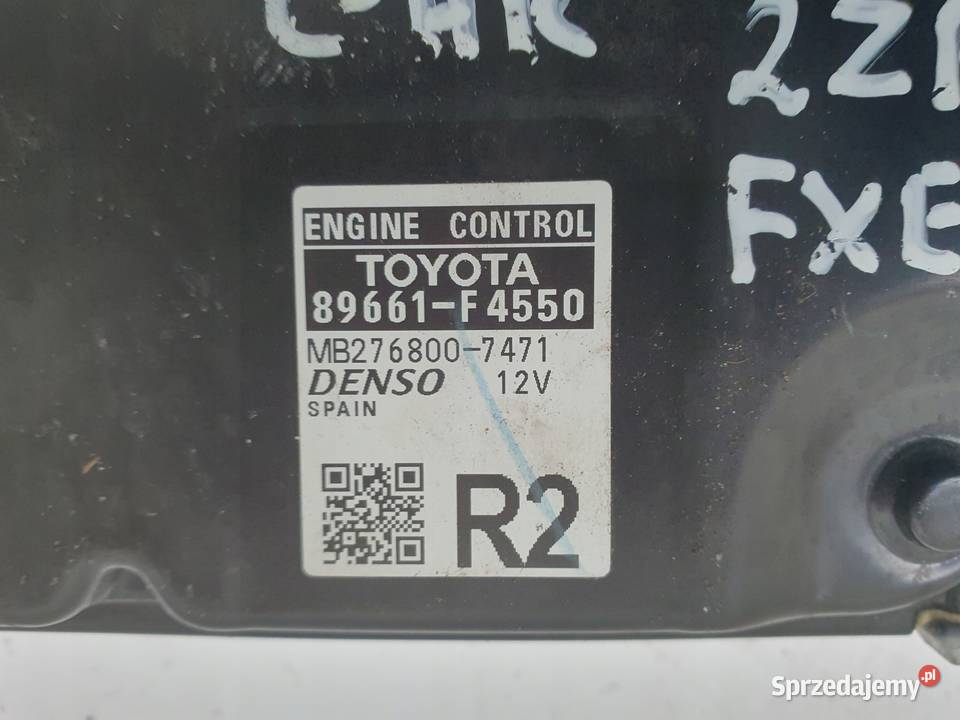 Toyota CHR 18 Hybrid STEROWNIK SILNIKA komputer Komputery lubelskie Chełm