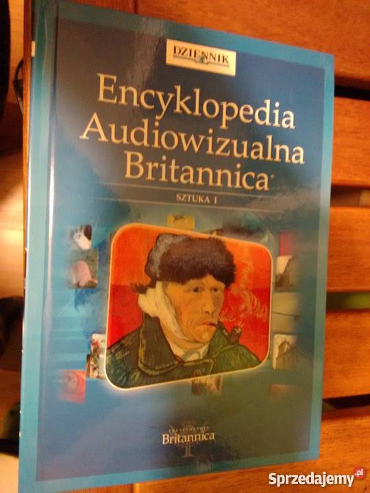 encyklopedia audiowizualna Britannica Sztuka + płyta CD.