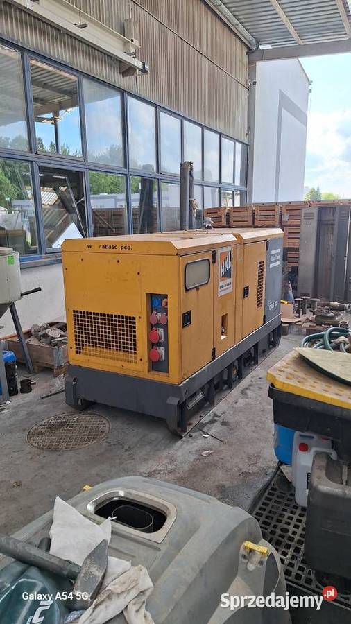 Agregat prądotwórczy 65 Kw Atlas Copco Włocławek