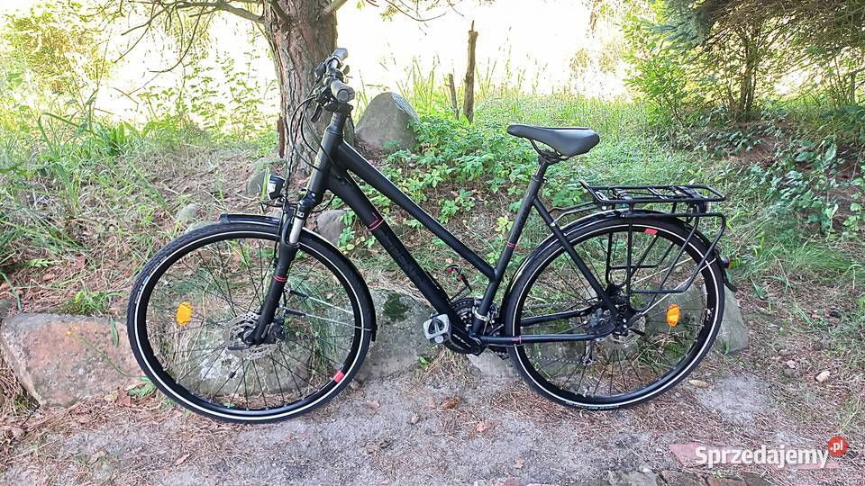 Alu Rower Miejski Damski Greens Blackness Wołów