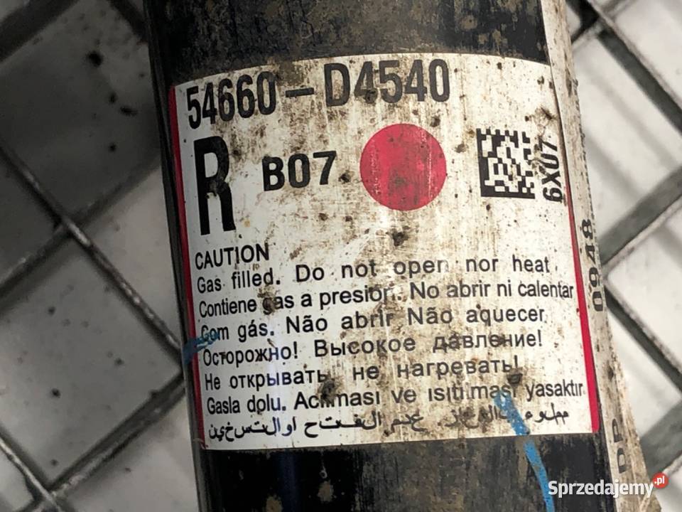 AMORTYZATOR PRAWY PRZÓD ZE SPRĘŻYNĄ KIA OPTIMA