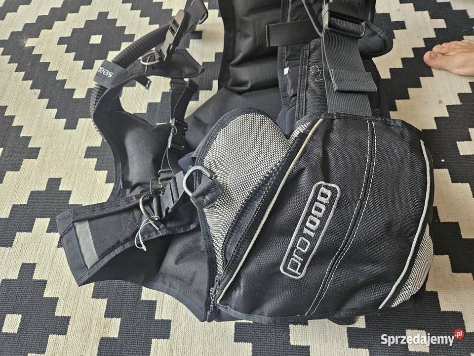 jacket nurkowy BCD marki Seac Sub model Pro 1000