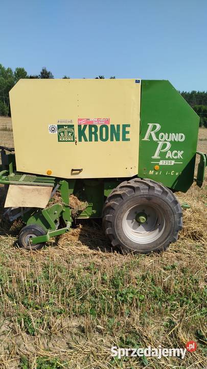 Prasa Krone 1250 Round Pack Multi cut Rolujące (belujące) mazowieckie Siedlce