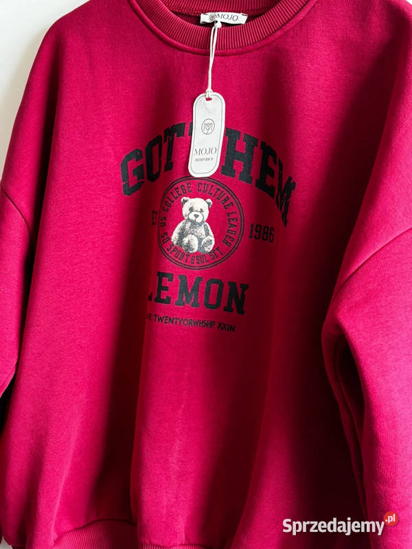 Bluza damska czerwona Mojo premium quality Pozostałe Szczecin