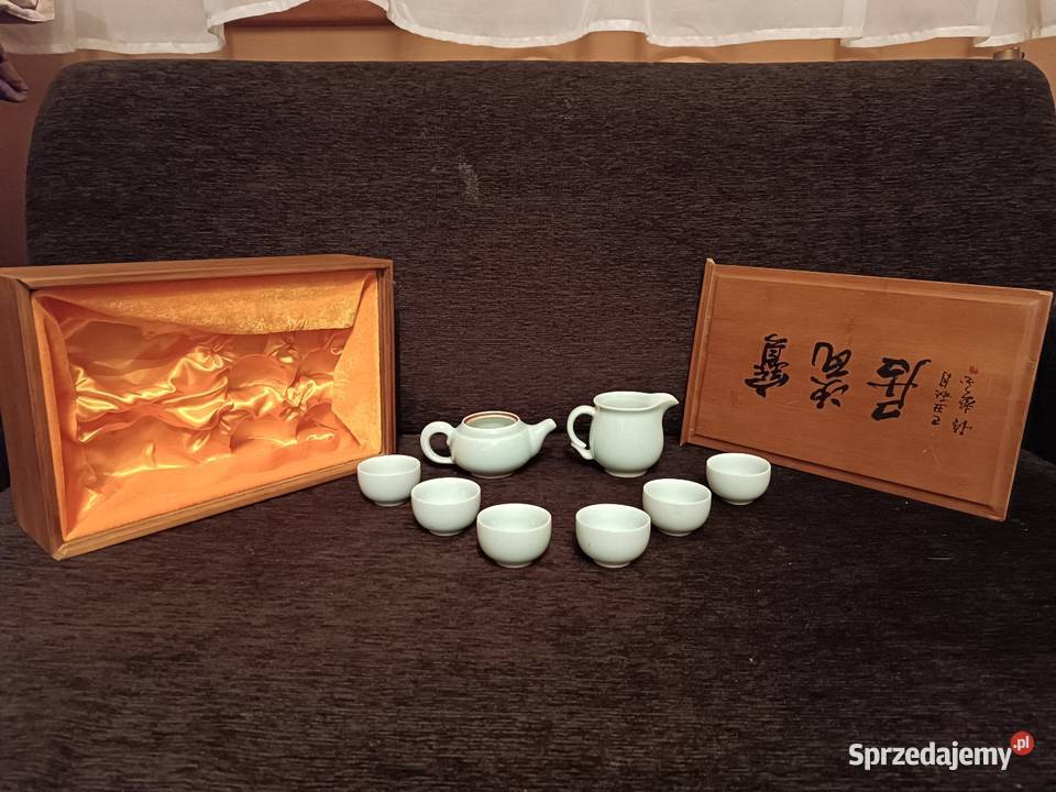 Chińskiwschodni podróżny serwis porcelanowy do Szczyrk