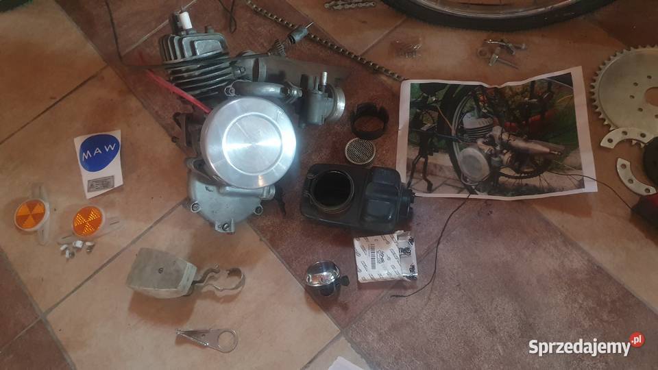 Romet Rower z silnikiem Maw pozostałe Dobrzejów sprzedam