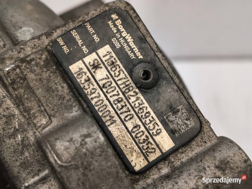 TURBOSPRĘŻARKA Renault Megane III Scenic III 15
