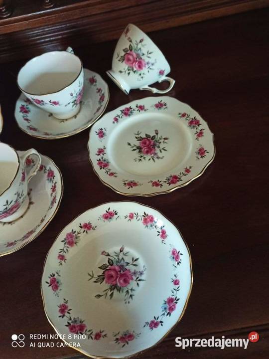 filiżanka z talerzykiem deserowym Royal Vale Gdańsk