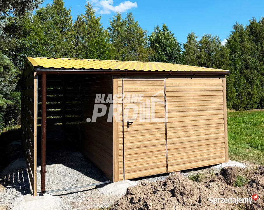 Domek ogrodowy 255 m wiata 155 m 2x okno Piła