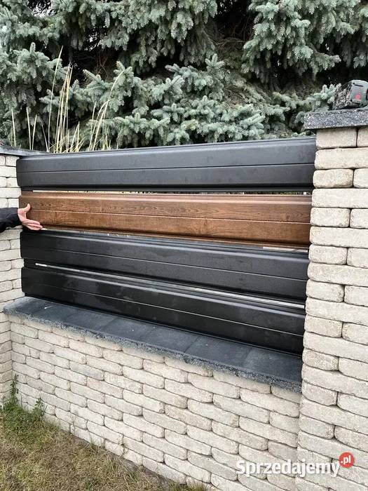 Panel 21 Sztacheta palisadowa Lamela Przęsło