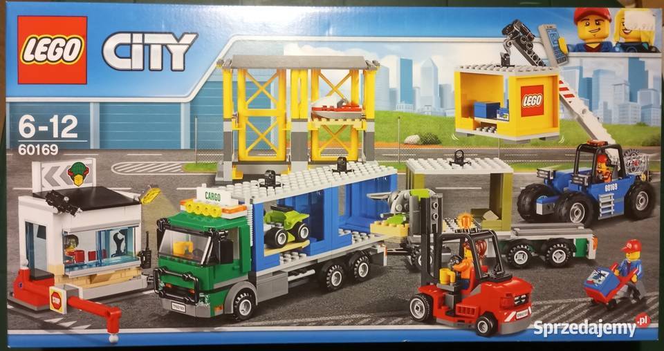 Lego 60169 terminal towarowy z POLSKIEJ sprzedam