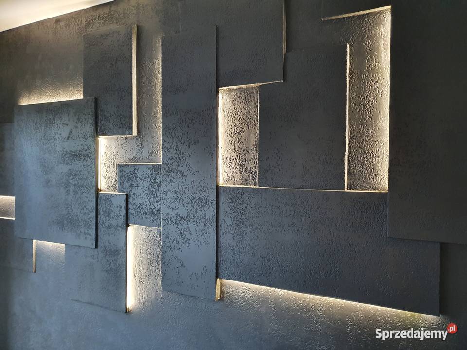 Tynki dekoracyjne skała beton stal cegła Łódź