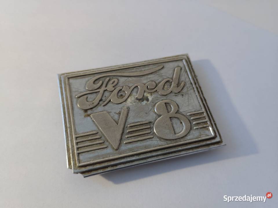 Ford V8 1940 emblemat kolekcjonerski Gliwice