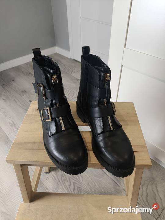 Botki damskie sztyblety River Island rozmiar 40 Półbuty Poznań