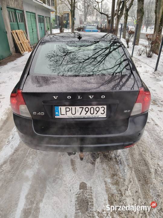 Volvo S40 2010 uszkodzony S40 Puławy