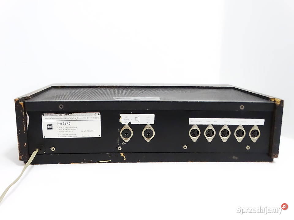 Wzmacniacz Dual CV 40 klasyk RetoVintage z 60