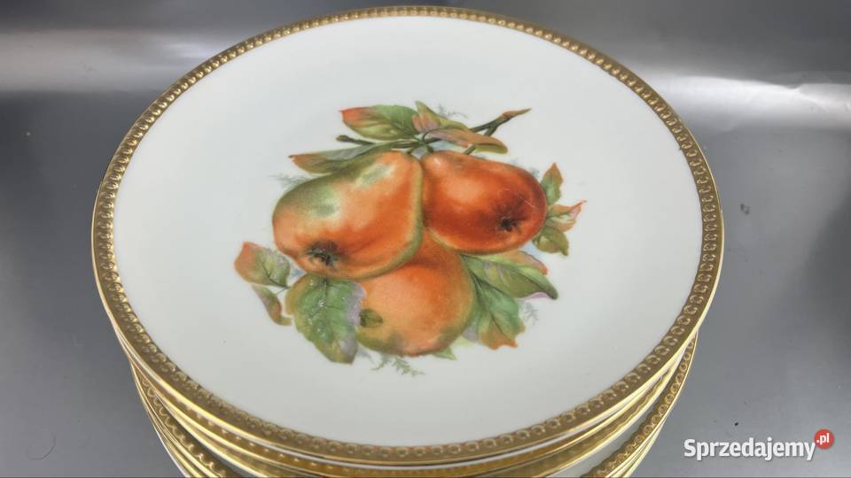 Talerze deserowe CT 7 sztuk lubuskie Zielona Góra