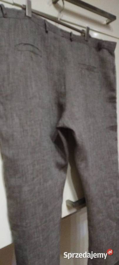 Spodnie w ko9lorze beżowym PURO LINO lubelskie Lublin sprzedam