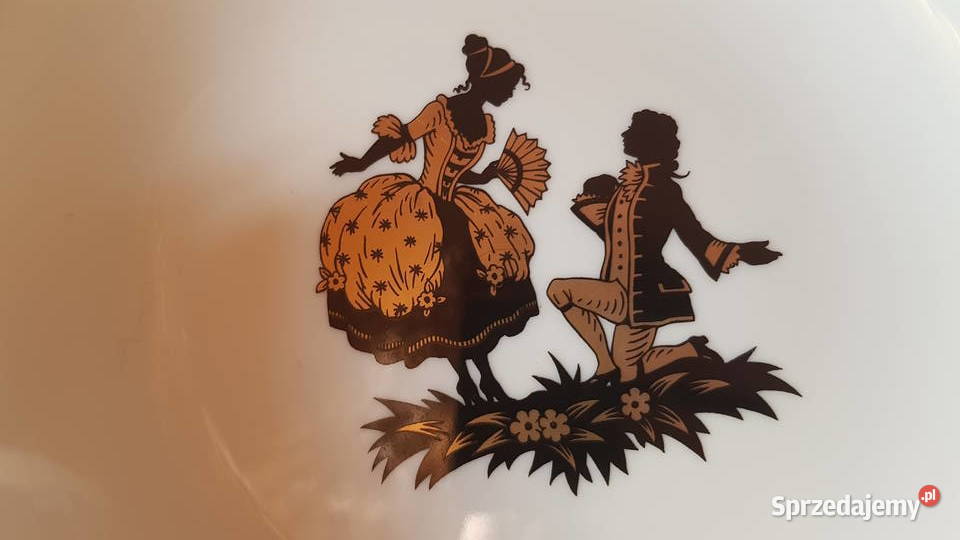 Furstenberg porcelanowy talerzyk Myszków