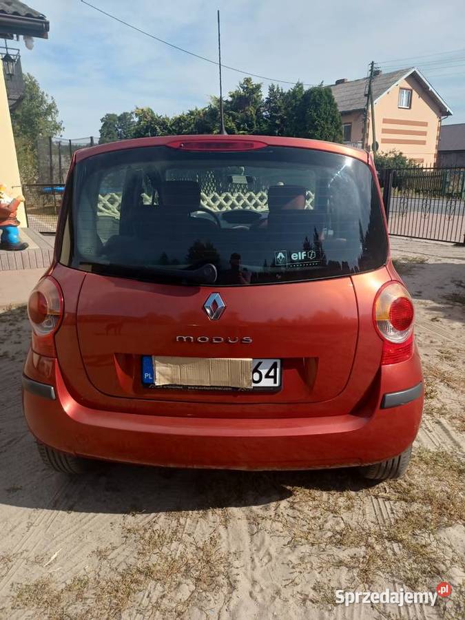 Renault Modus 2005 12B Gaz Klima Zadbany Modus Zwierzyniec