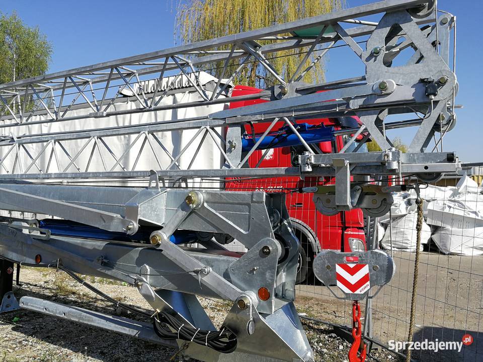 Dźwig dekarski budowlany szybko montujący Ligota Piękna