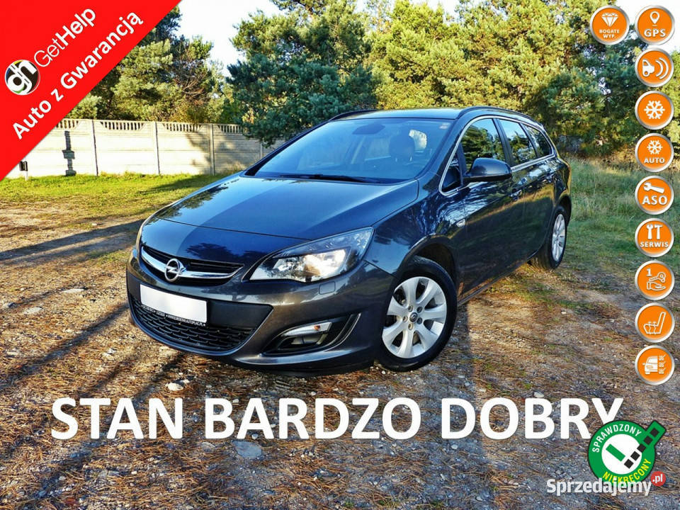 Opel Astra 14 TURBOClimatronicAluNaviPełna komputer pokładowy Astra wielkopolskie Piła