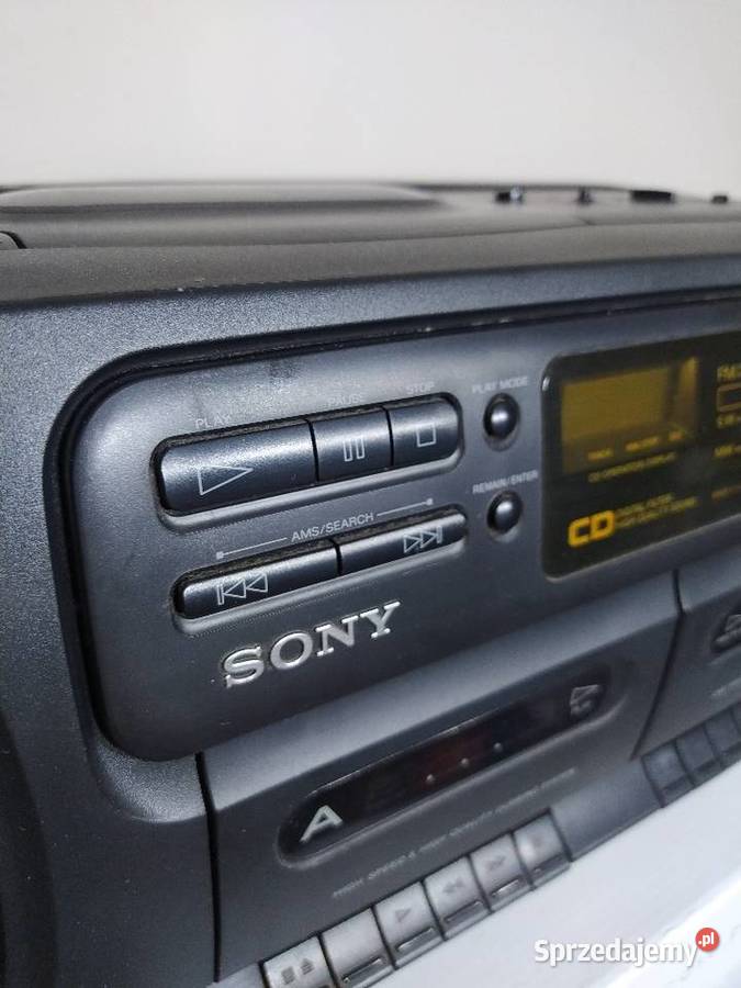 Sony CFD100S boombox radio magnetofon cd Kraków