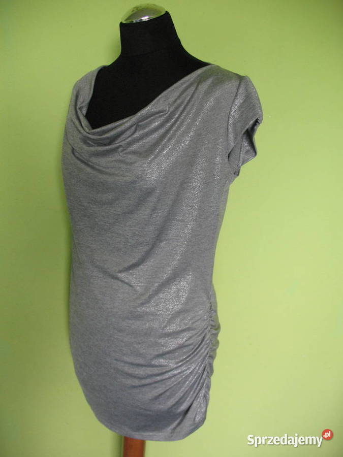 Bluzka srebrna 42 XL biust 100 Strefa Bluzki i koszule Siedlce