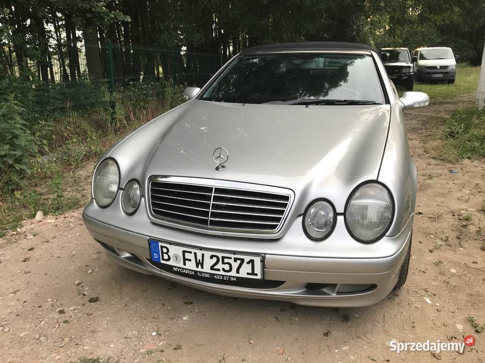 MERCEDES CLK W208 CABRIO AVANTG NA CZĘŚCI NOWY wielkopolskie Pniewy sprzedam