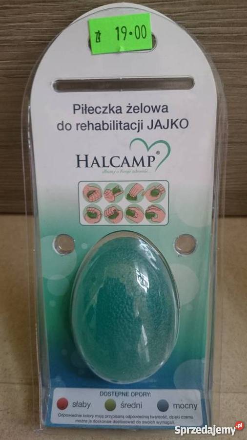 HALCAMP Piłeczka rehabilitacyjna JAJKO Kielce