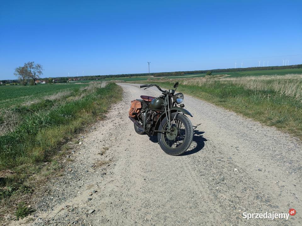 Indian 741B Scout Wczesny model z 1942 r SPRAWNY