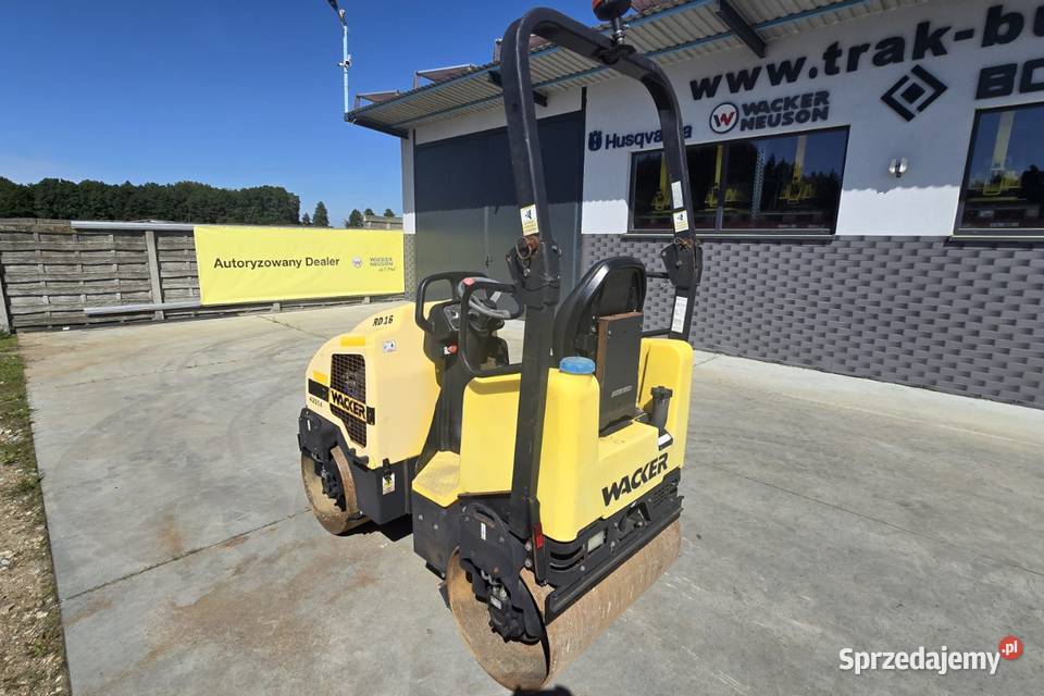 Walec gładki WACKER RD16 diesel 2008 r 90 1485 Rok produkcji 2008 Dunkowa