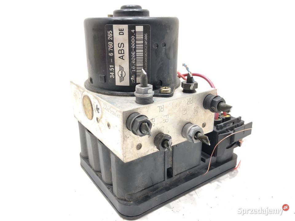 POMPA ABS MINI R50 R53 6760265 16 116 0106 Układ ABS i ESP