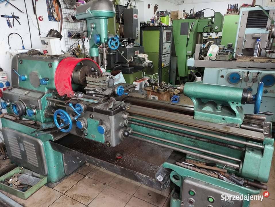 Tokarka Tuj 50x2000 szlifierka frezarka cnc Grzechynia
