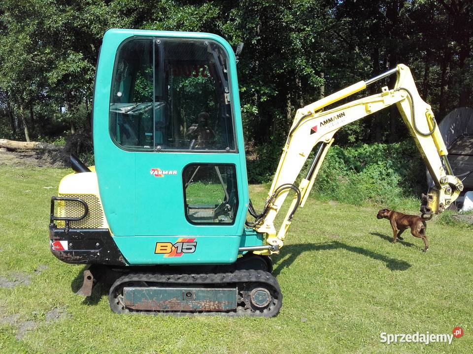 Koparka Minikoparka YANMAR B15 Zagórów