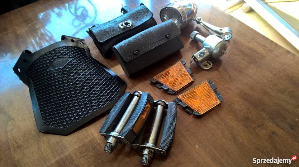 GAZELLE zestaw lampa dynamo pedały chlapacz Konstancin-Jeziorna sprzedam