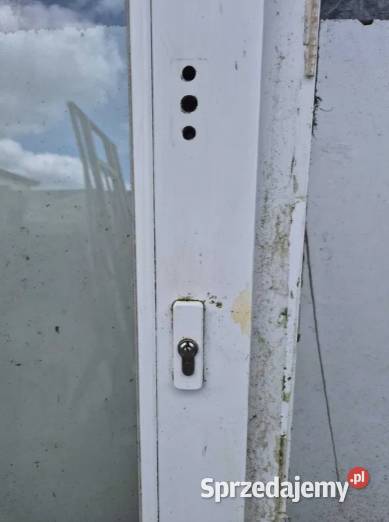 Okna okno plastikowe z demontażu brązowe PCV Siedlisko