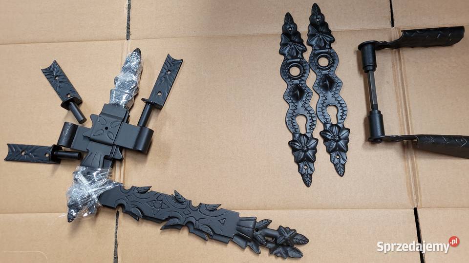 ZASUWKA KUTA do drzwi RYGIEL DO WĘDZARNI Metalowe Rzeszotary