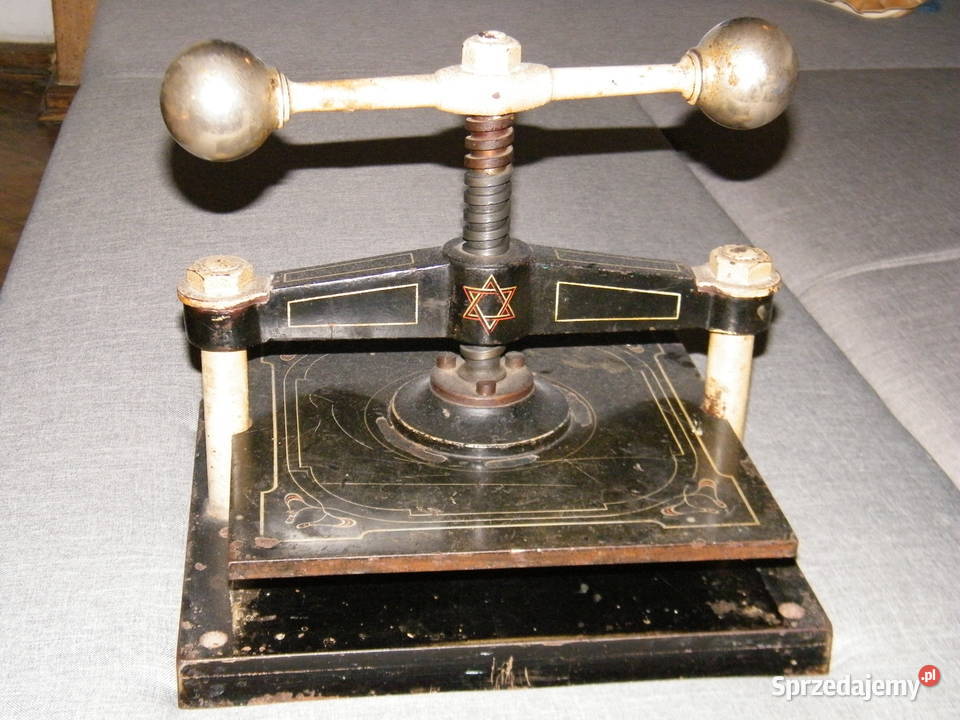 Pressa drukarska sprzedam