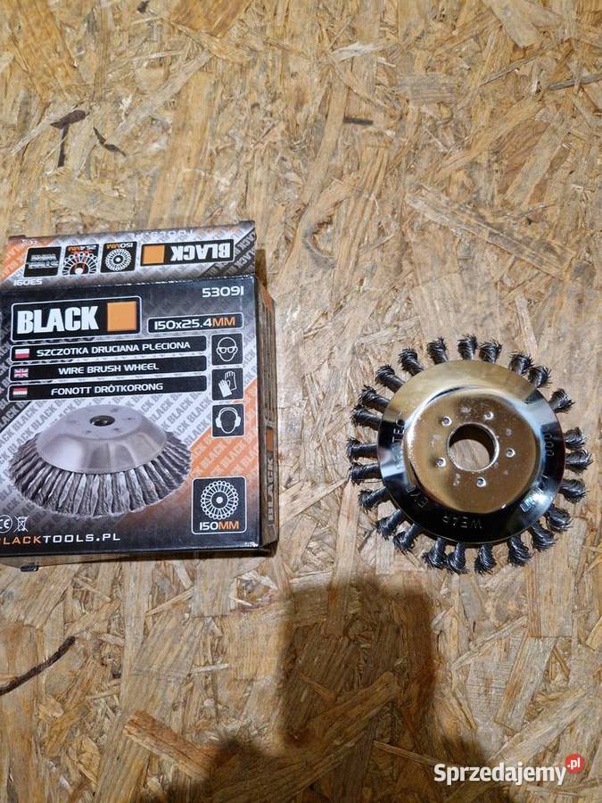 BLACK DRUCIAK TARCZA SZCZOTKA DRUCIANA DO KOSA