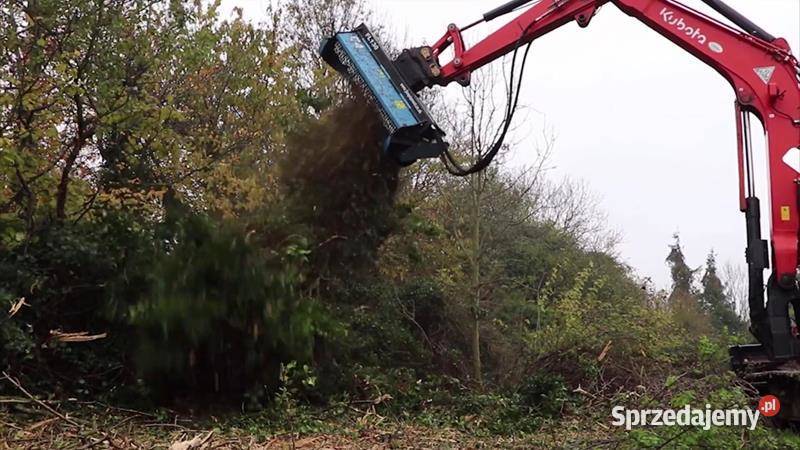 Mulczer leśny C4 FL140 koparek 915 ton Rybnik