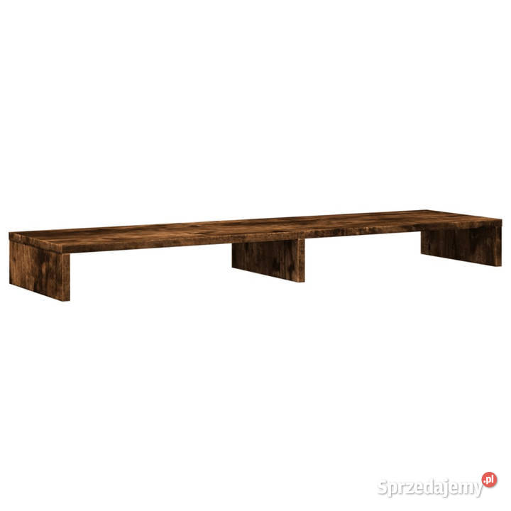 Podstawka pod monitor przydymiony dąb 100x27x10