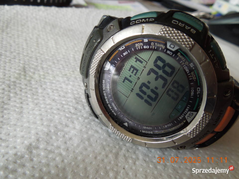 zegarek casio protrek