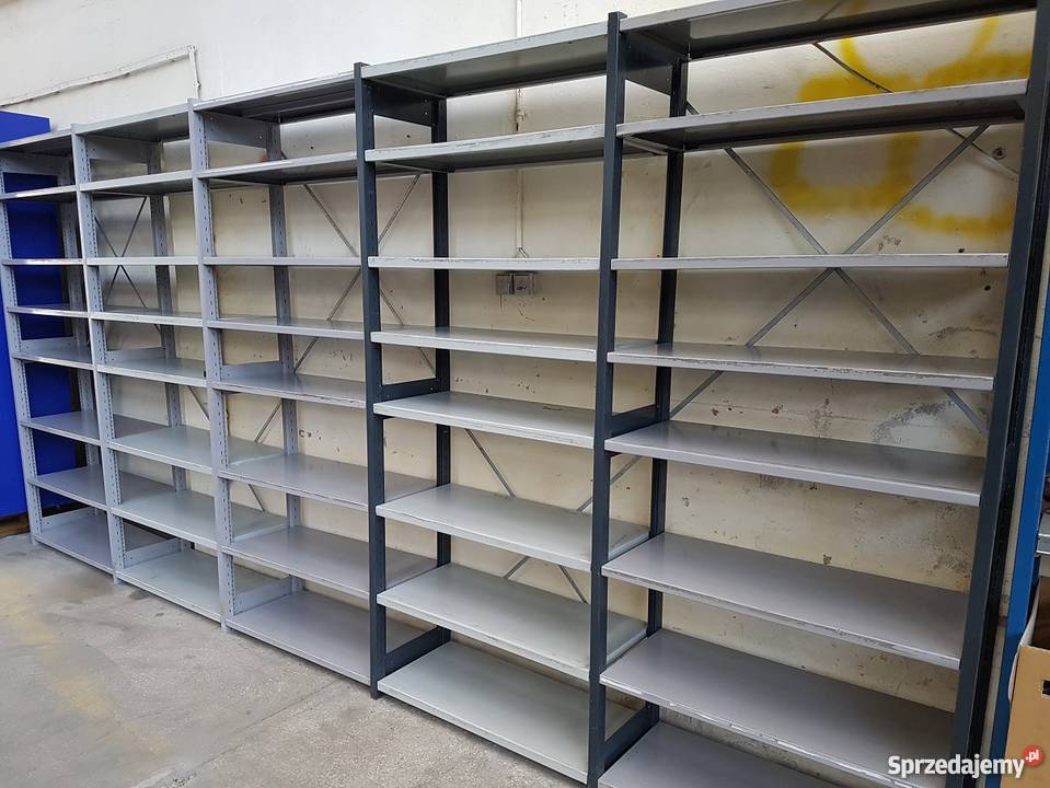 Regał Magazynowy Metalowy 450x220x4045półek Magazynowanie Dzierżoniów